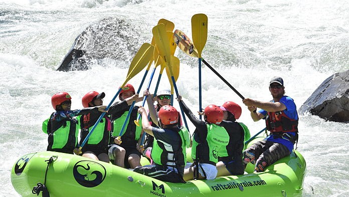 Group White Water Rafting Trips